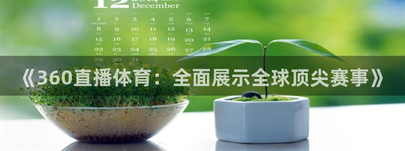 《360直播体育：全面展示全球顶尖赛事》
